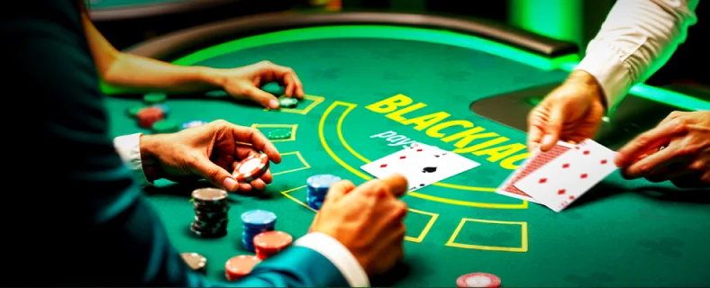 Mesa de blackjack, arte de Planbet